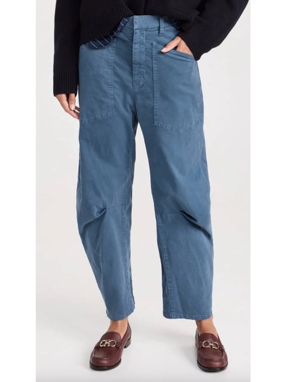 Nili Lotan Shon Pant Cadet Blue
